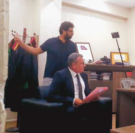 Directing on set